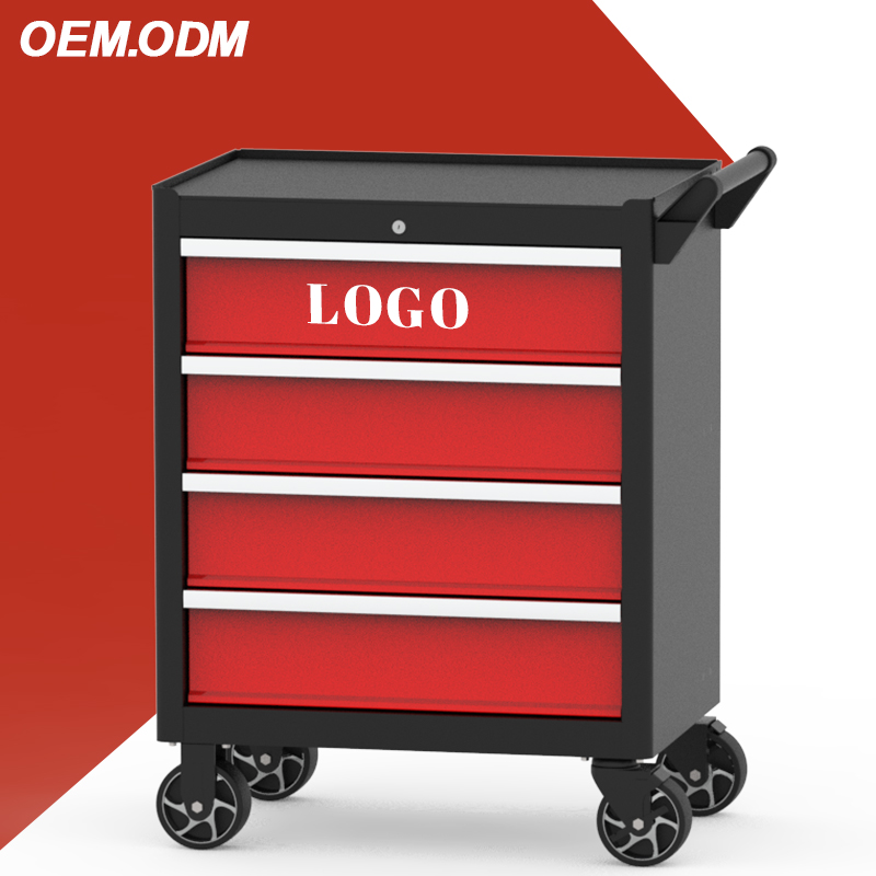 Workshop Tools Cabinet - 중국 OEM 도매 4단 서랍형 롤링