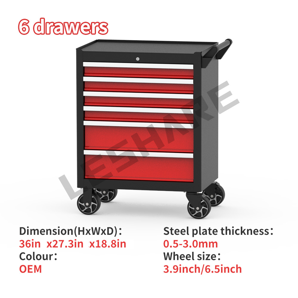 중국 OEM 도매 4단 서랍형 롤링 트롤리 작업장 금속 - Workshop Tools Cabinet 리뷰 및 가격