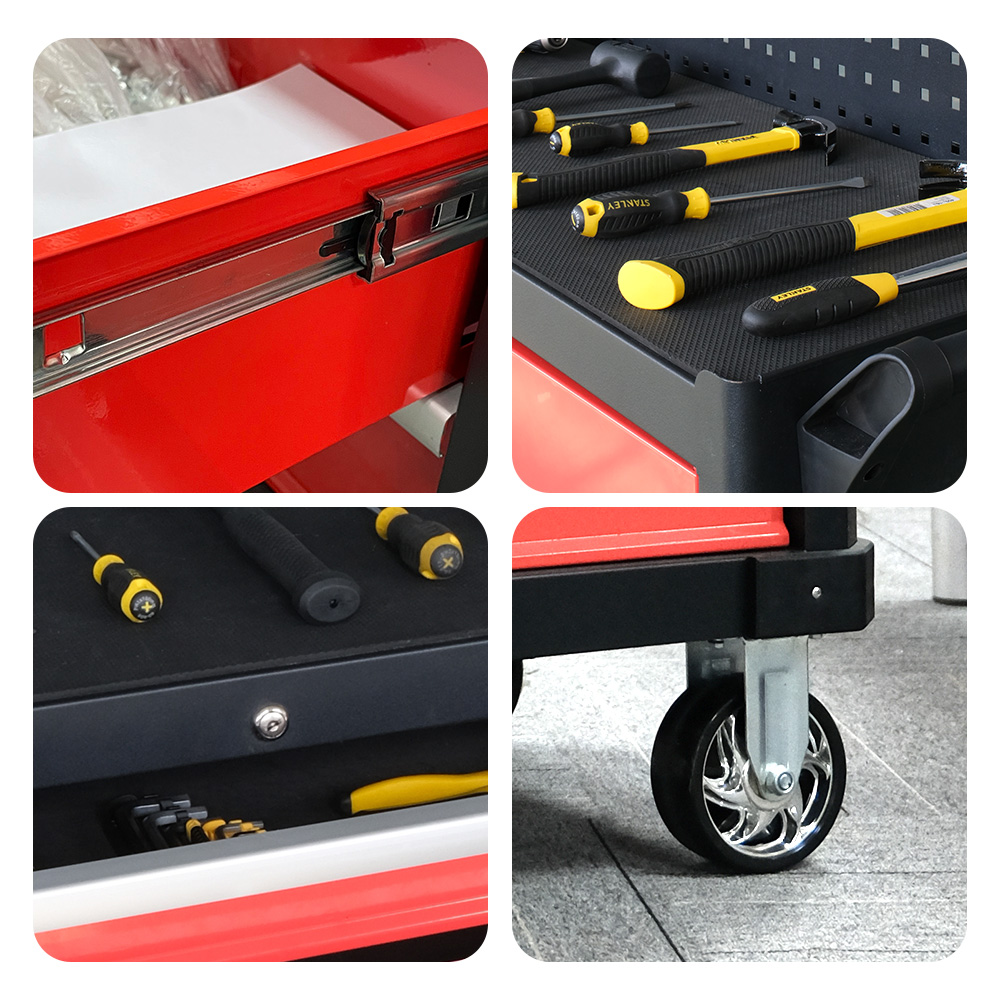 중국 OEM 도매 4단 서랍형 롤링 트롤리 작업장 금속 - Workshop Tools Cabinet 리뷰 및 가격