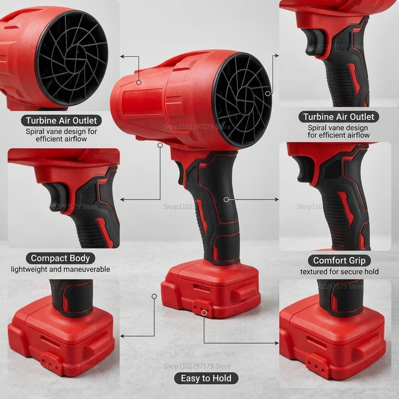 18V 무선 터보 팬 블로워 드라이어, 브러시리스 모터 - Workshop Tools Uses 리뷰 및 가격