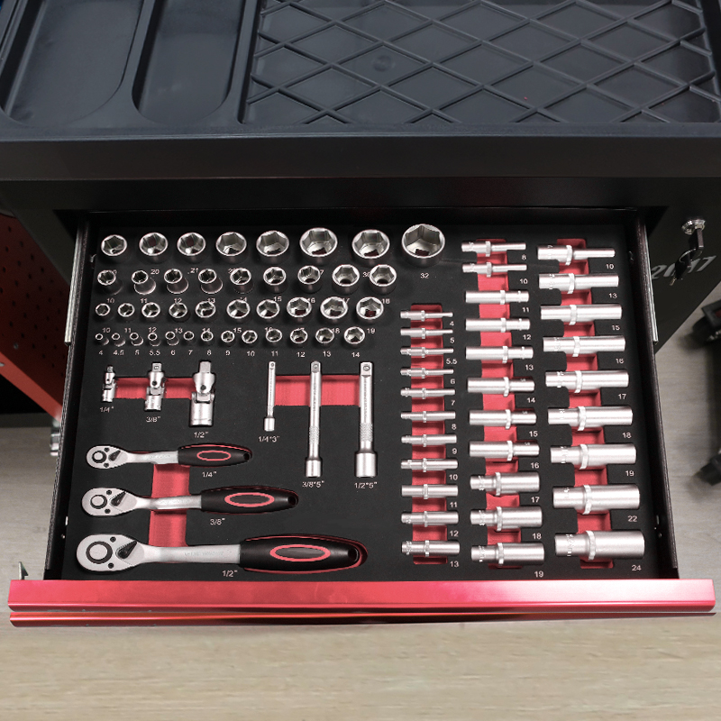 7단 서랍 공구 트롤리, 273개 EVA 폼 공구 세트 - Workshop Tools Cabinet 리뷰 및 가격