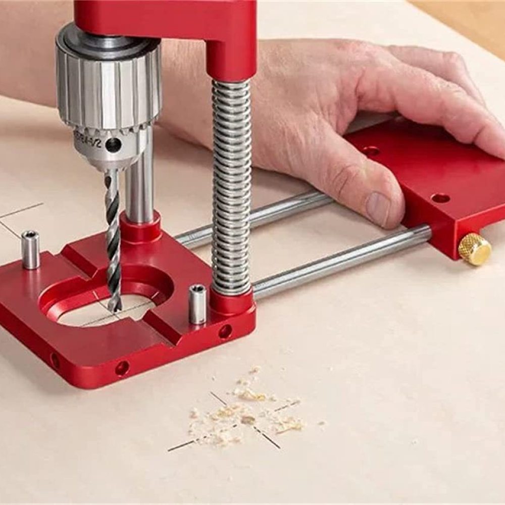 휴대용 드릴 포지셔너 목공 도구 정밀 구멍 위치 측정기 - Workshop Tools Locations 리뷰 및 가격