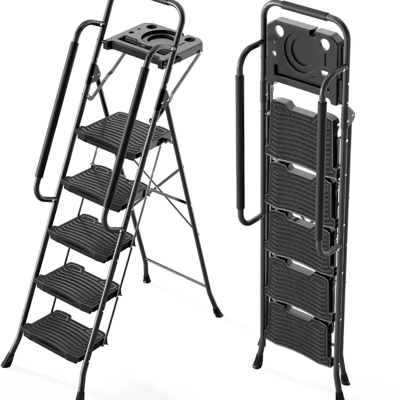 5단계 도구 플랫폼 사다리, 900lbs(약 408kg - Workshop Tools And Safety 리뷰 및 가격