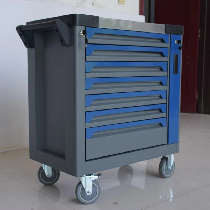 7단 서랍 잠금식 이동식 철제 공구 캐비닛 차고 보관  - Workshop Tools Cabinet 리뷰 및 가격