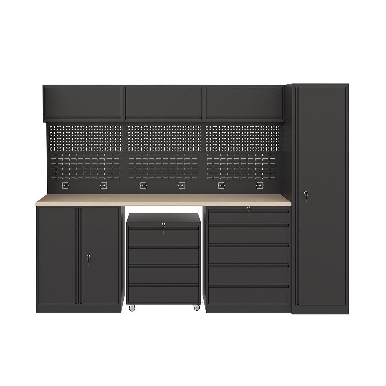 모듈식 공구 보관 산업용 캐비닛 시스템, 작업대 및 공 - Workshop Tools Cabinet 리뷰 및 가격